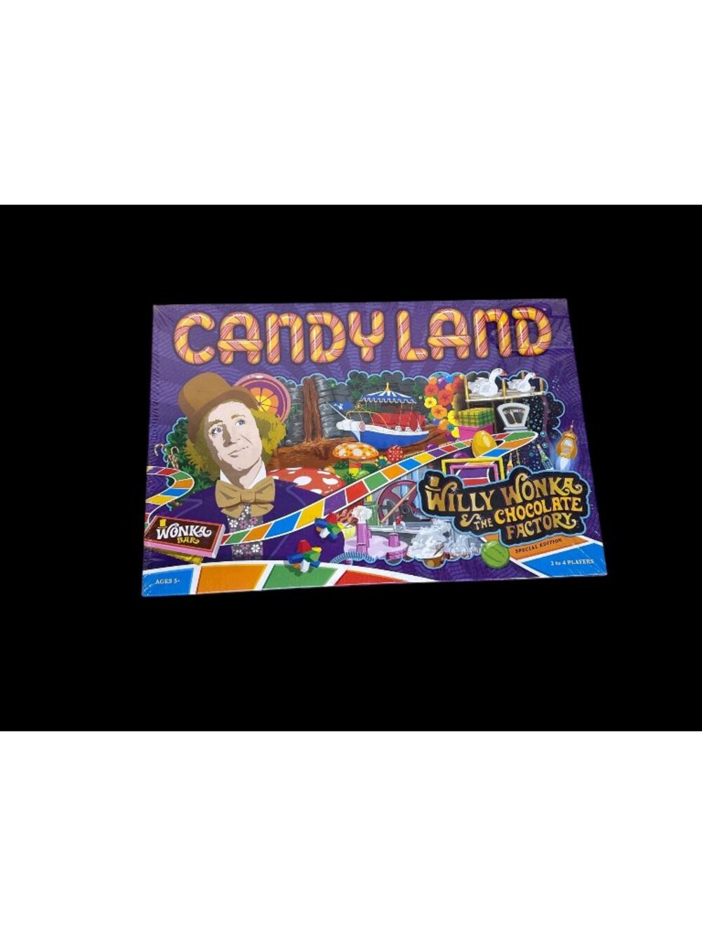 Candy Land: Willy Wonka & the Chocolate Factory Game USAopoly New in Box Sealed